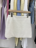 IRENE 气质纯色高腰包臀毛呢半身裙女短裙 时尚 MILADY2024秋季 新款