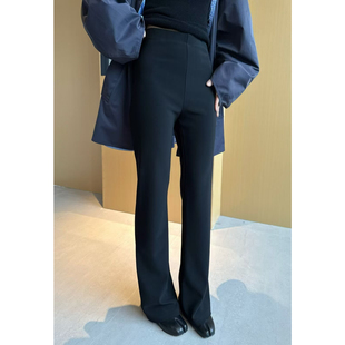 2K131 F186加绒微喇纯色显瘦休闲裤 摩登197 爆款