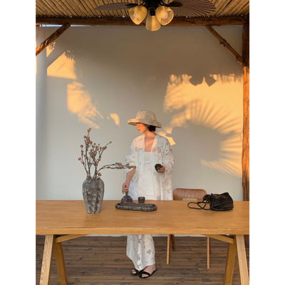 WATER OFFICIAL-立体提花外套衬衫8194