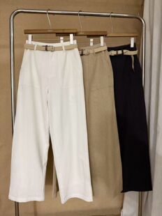 裤 西装 6035 女显瘦休闲裤 东捷DONGJIE2026春简约纯色百搭直筒长裤