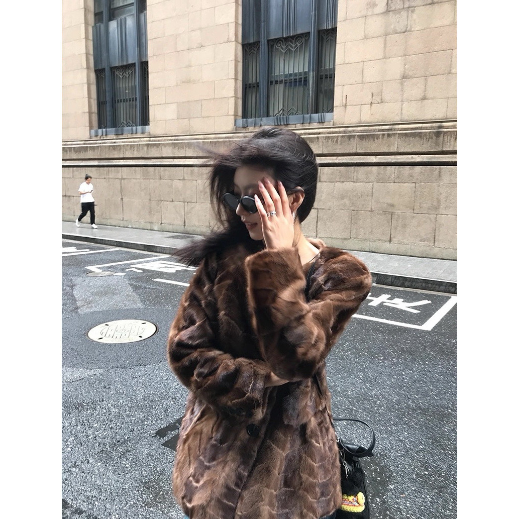 诺华NovaBloom-质保暖皮草外套（含100水貂毛）(不排单速发)HSXJ9,女装/女士精品,羽绒服,淘宝优惠券,粉丝福利购,淘宝优惠卷