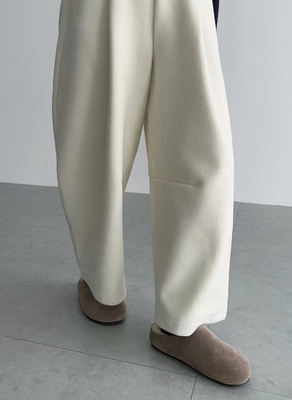 GLOG2024冬季百搭显瘦香蕉裤弯刀裤女山本裤宽松休闲阔腿长裤子