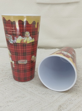 阿离噗噗 winnie the pooh水杯 皮杰猪小熊维尼漱口杯噗噗牙刷杯