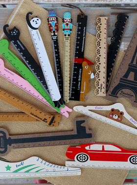 木制直尺合辑日本Decole