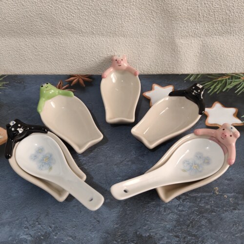 外贸出口鱼碟首饰碟Concombre温泉小动物陶瓷餐具日单可爱卡通