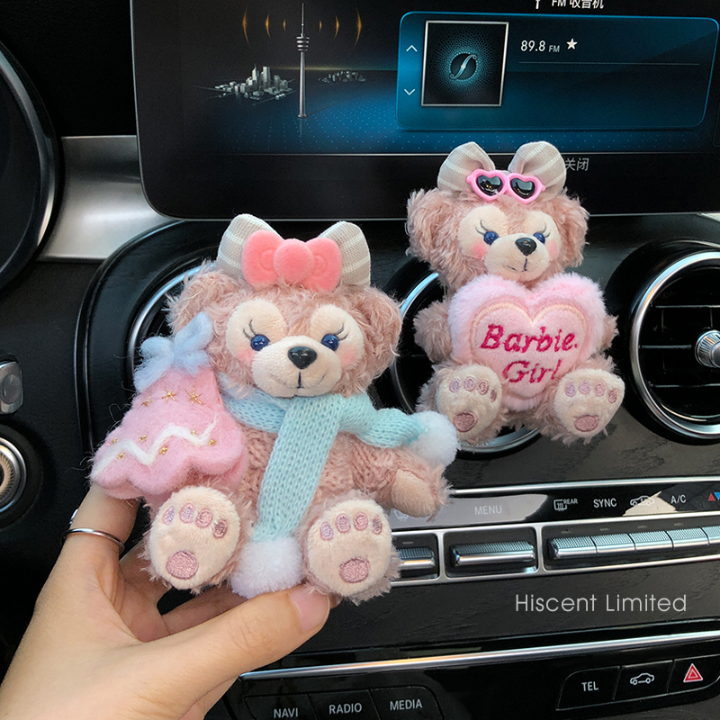 新车礼物可爱玫玫公仔车载香薰