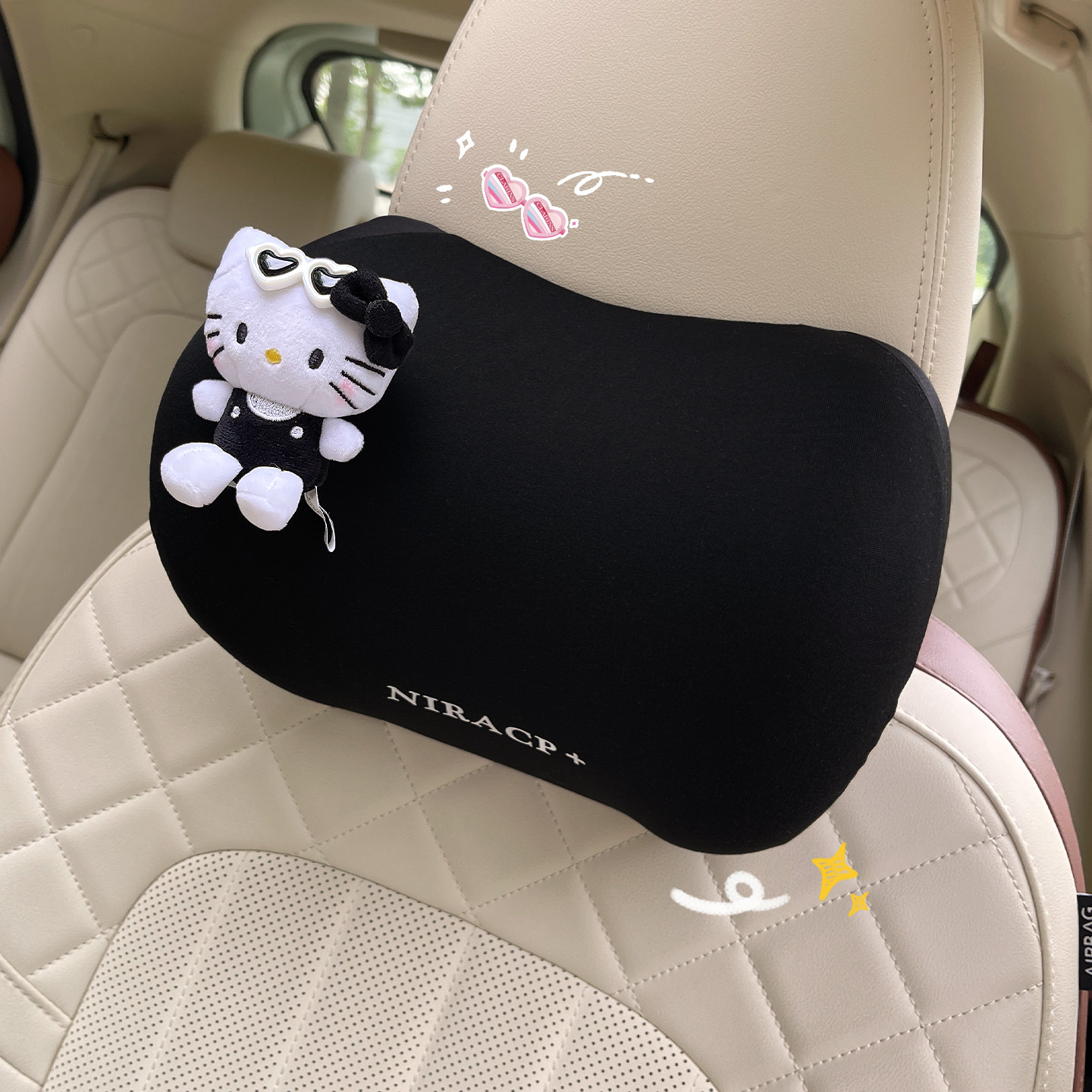2026新款汽车头枕车内靠枕护颈枕记忆棉腰靠车用座椅靠背可爱创意,汽车用品/电子/清洗/改装,头枕,淘宝优惠券,粉丝福利购,淘宝优惠卷