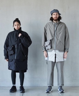 COMFY 21AW 山系户外防水男女休闲城市机能JACKET冲锋衣夹克外套