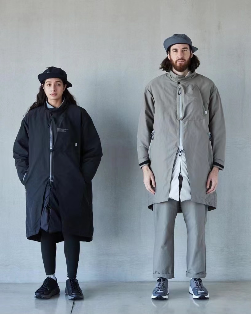 COMFY OUTDOOR 山系复古户外防水城市机能燕尾风衣M51冲锋衣夹克