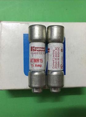ATMR 15 Ferraz法国罗兰10X38陶瓷熔断器保险丝 15A 600V全新正