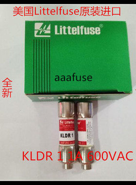 KLDR 1 正品美国力特CLASS CCTIME-DELAY延时熔断器/保险丝600V1A