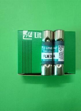 FLM 9 Littelfuse10X38陶瓷延时熔断器进口保险丝 9A250V 正品