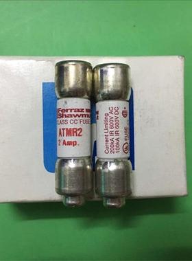 ATMR 2 Ferraz法国罗兰10X38陶瓷熔断器保险丝 2A 600V全新正品
