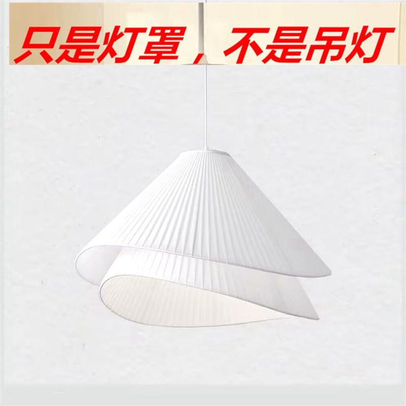 亚麻布艺圆形灯罩E27钓鱼灯图片