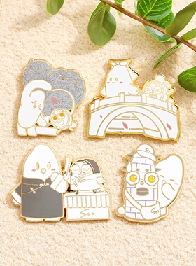 周深周边生米金属徽章饰品挂件小卡立牌女朋友礼物演唱会应援同款