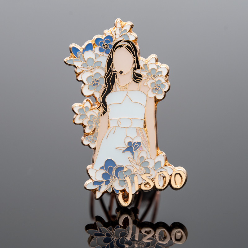 BLACKPINK金智秀JISOO金属徽章