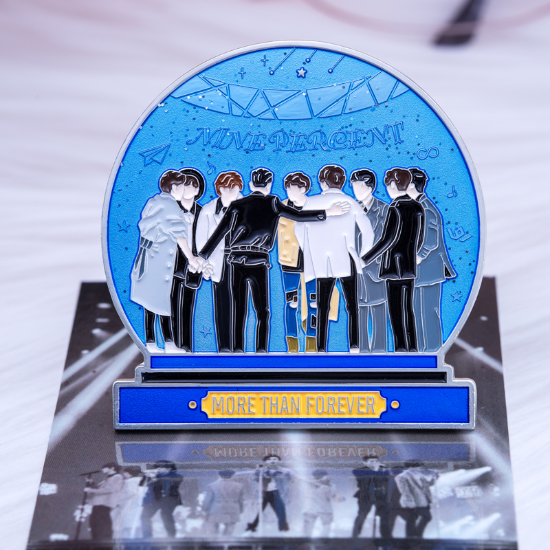 NINEPERCENTLogo金属徽章