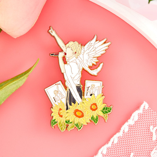 华晨宇向阳而生金属徽章