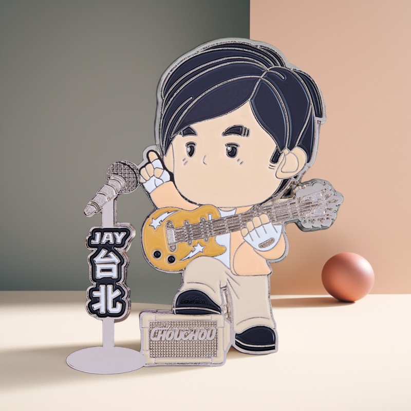 周杰伦台北演唱会金属徽章