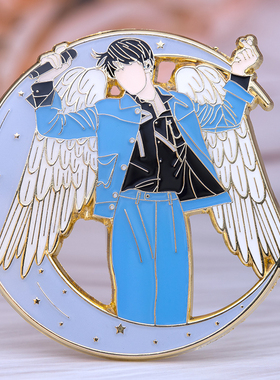 时代少年团马嘉祺丁程鑫宋亚轩刘耀文周边金属徽章手办挂件应援物