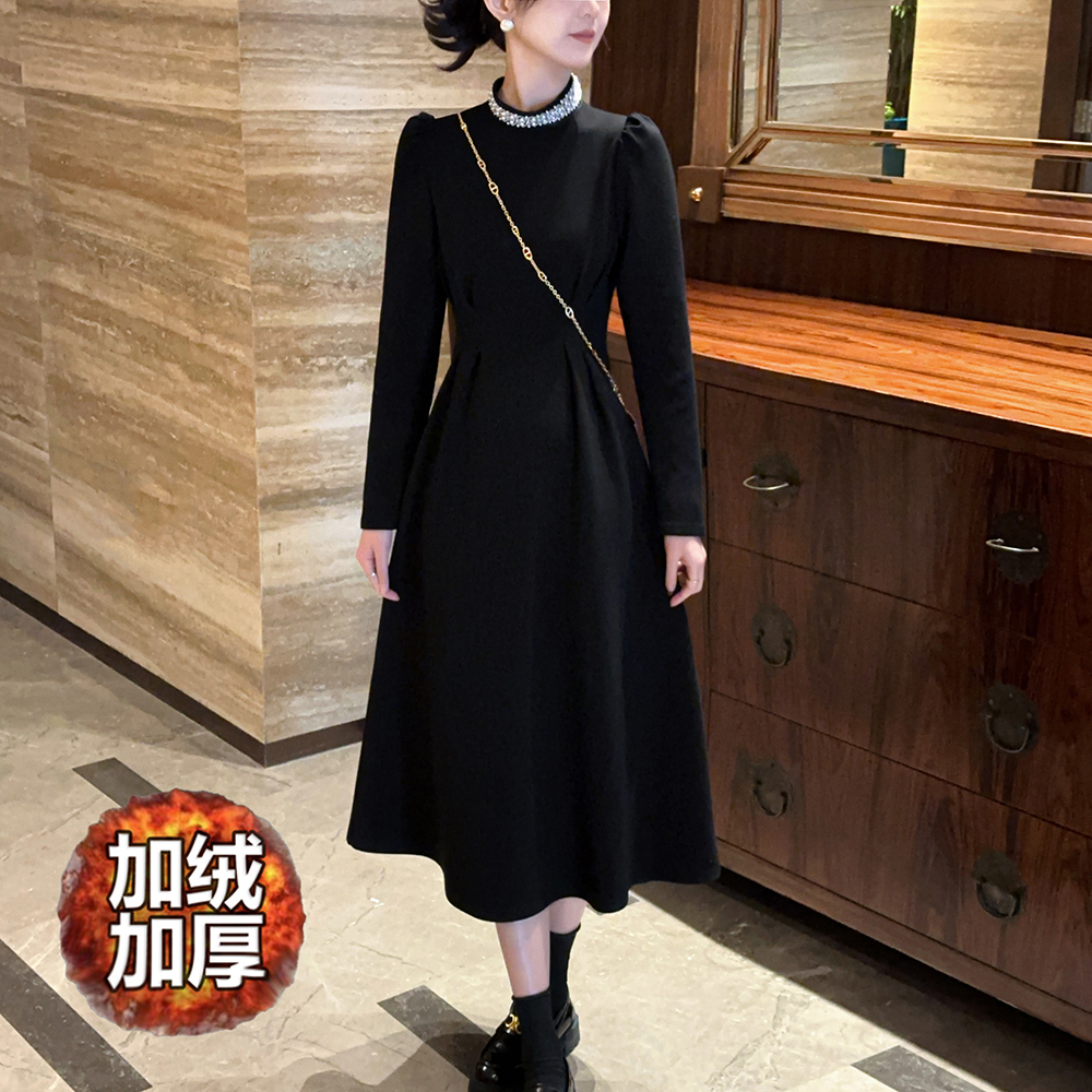 银河漫步法式重工连衣裙