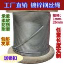 镀锌钢丝绳大棚遮阳网绿植斜拉固定安全防护绳承重钢丝绳牵引拉线
