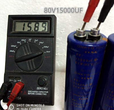 进口  ELNA 伊娜 80V15000UF 63V 音频功放滤波铝电解电容器