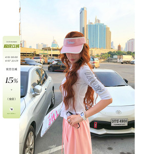 95棉 早春梵文美少女印花上衣女慵懒百搭T 克罗漫画T 李婉君