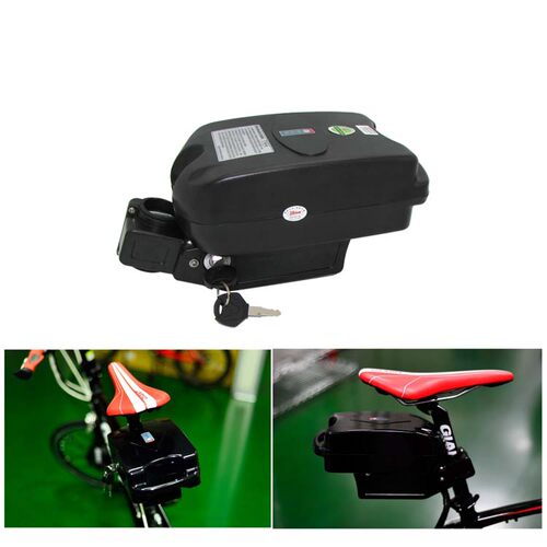 锂电池36V13A电动车专用电池山地车助力车小青蛙电池自行车 - 封面