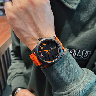 防水手表正品 领翔新款 彩色运动表中学生潮流个性 简约风格 男表 男士