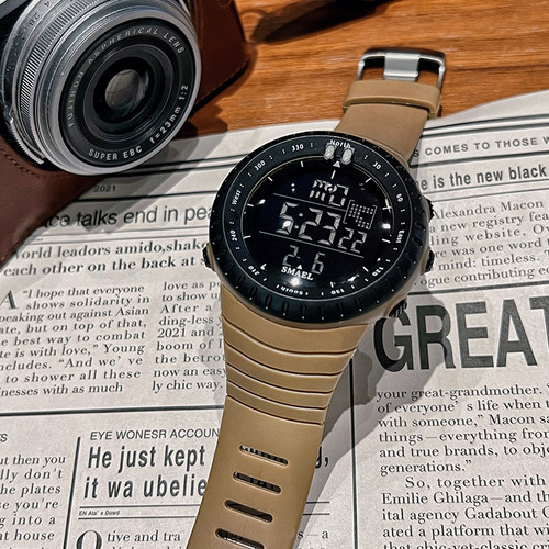 SMAEL露营运动中学生防水手表男