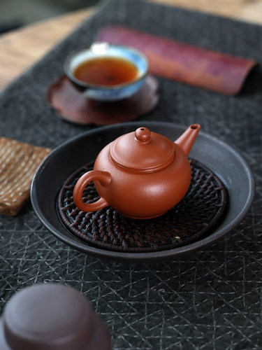 一水堂宜兴纯手工段泥小品壶