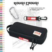 Rough 学生考试文具袋 Enough多功能大容量笔袋女生高颜值ins个性