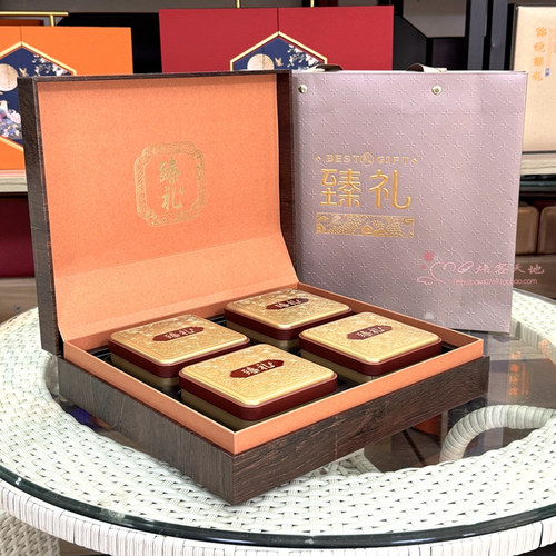 2026年新款中秋月饼包装盒手提礼品空盒子酒店版月饼盒可订制logo