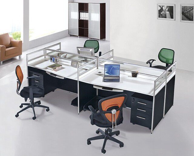 辽宁沈阳办公家具办公桌电脑桌子屏风隔断卡位新款屏风组合职员桌