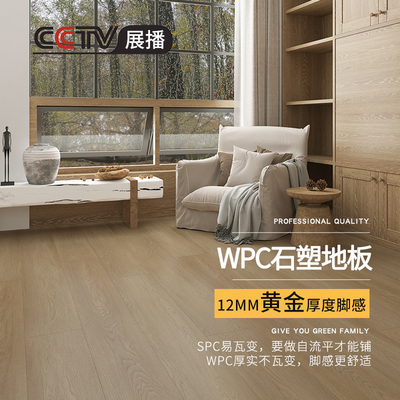 龙叶WPC地板/0甲醛/出口欧美20年