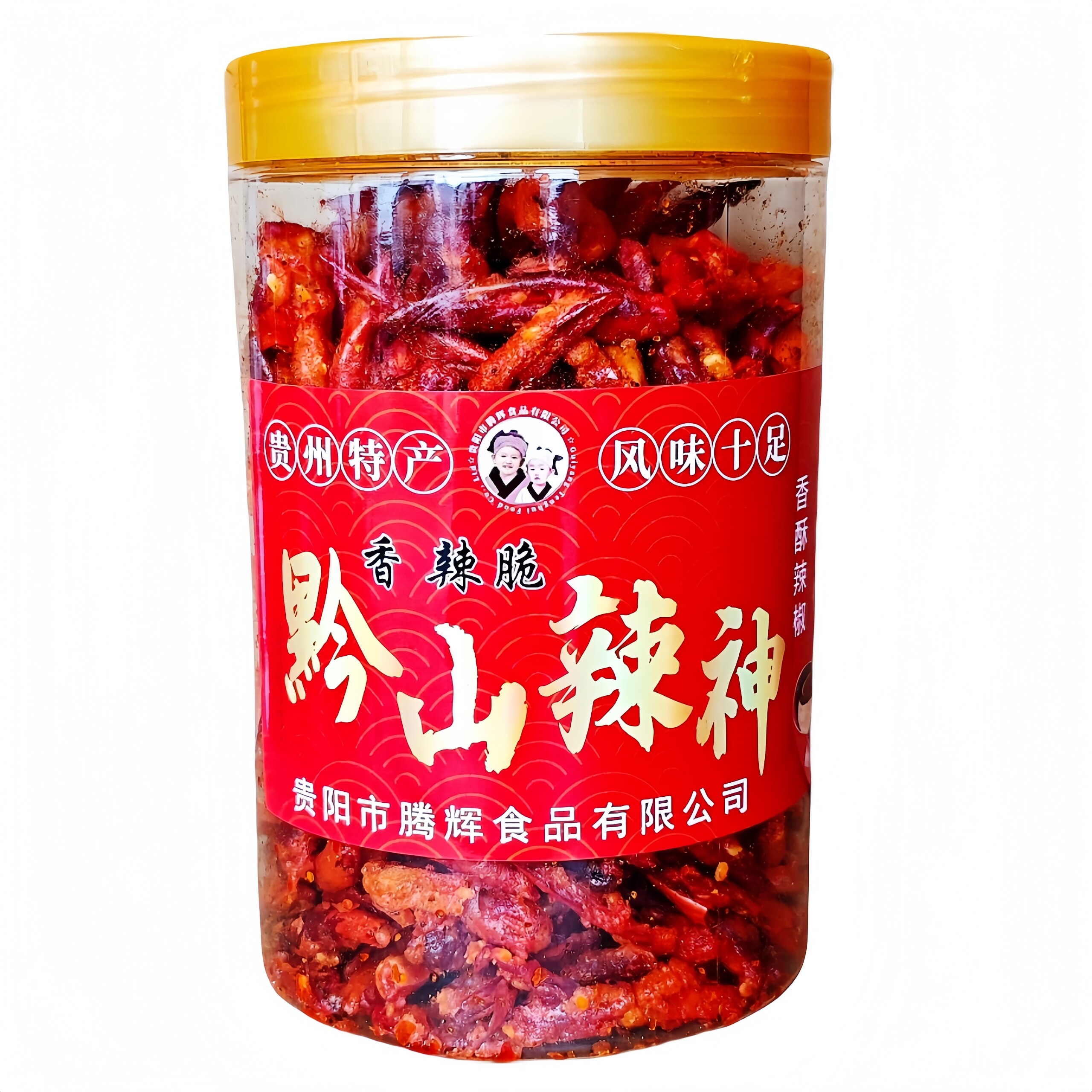 贵州特产黔山辣神香酥辣190g酥脆爽口当零食吃的辣椒香脆辣椒即食