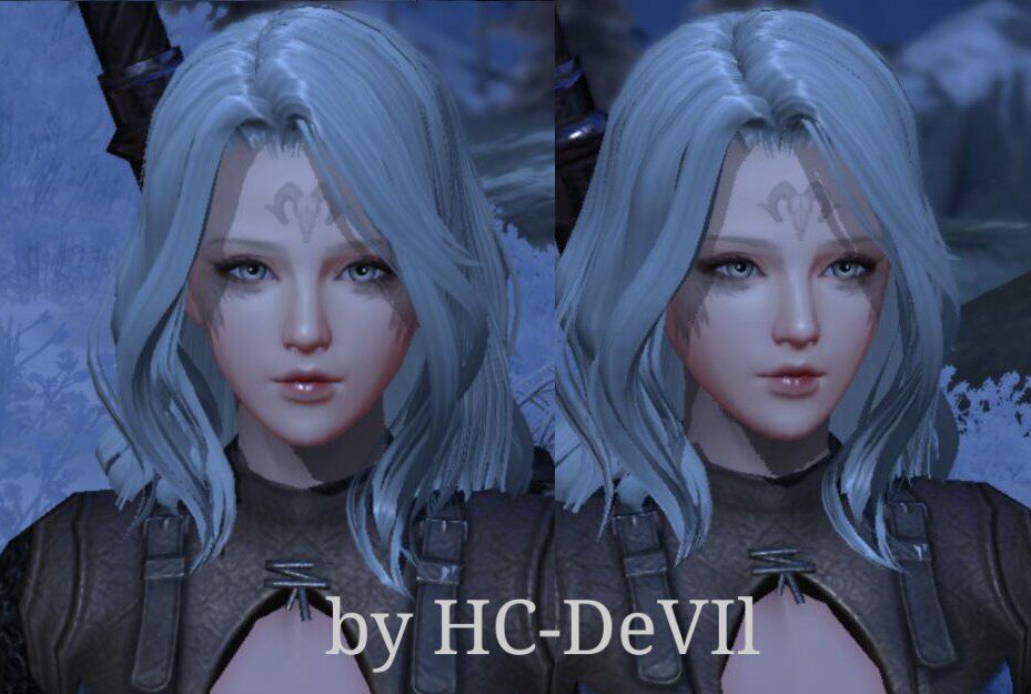 【hc-devil】猎魂觉醒捏脸数据 女 堕天使(超一流设计原创脸)