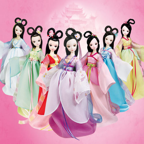 可儿娃娃公主女孩玩具仿真换装