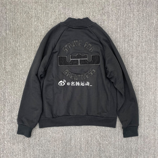 Nike春秋男款詹姆斯篮球运动加绒夹克休闲训练透气外套FZ1035-010