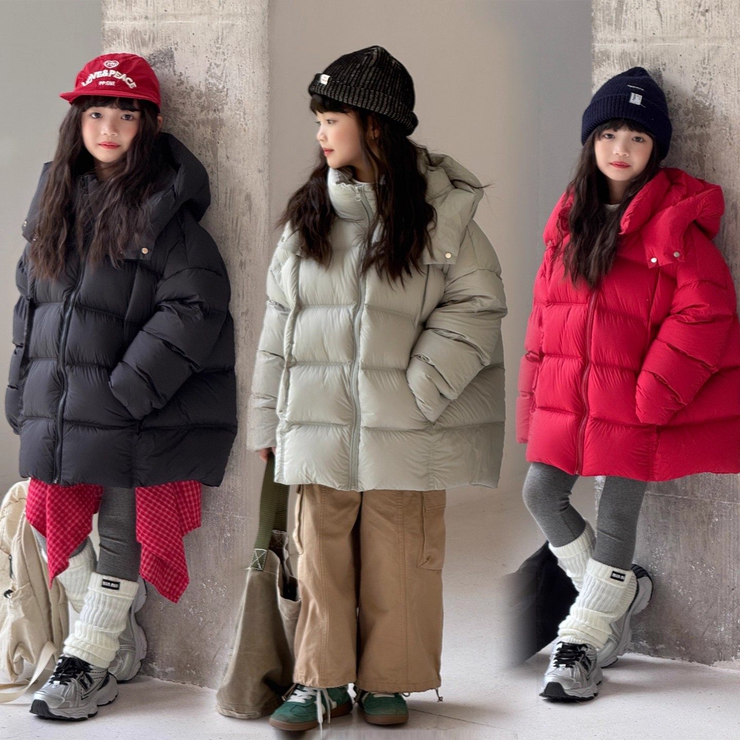 2025冬季新款泡芙感90白鸭绒韩版羽绒服