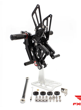 适用本田 CBR150/150R CBR125 04-17年 改装升高脚踏总成支架配件