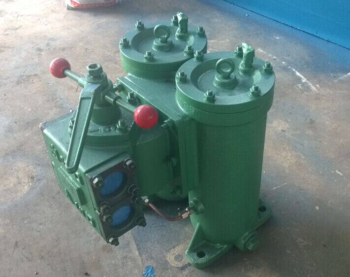 SPL-15/25/32/40/50/65/80/100型网片式双筒滤油器 单筒过滤器DPL