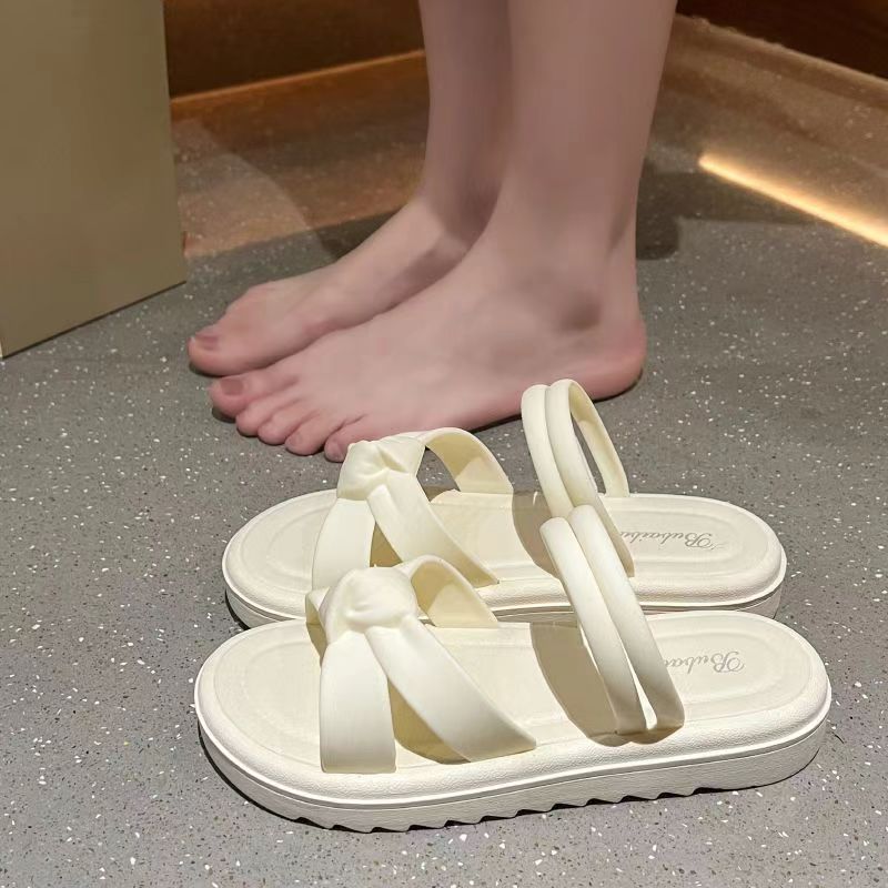 时尚两穿拖鞋女2025新款夏季网红仙女风凉拖配裙子罗马百搭沙滩鞋