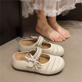 增高罗马勃肯 女外穿新款 珍珠包大码 头一脚蹬厚底懒人2025新半拖鞋