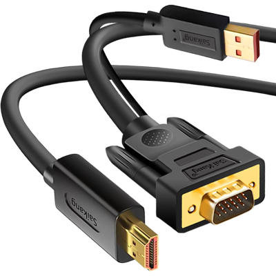 vga转hdmi连接线笔记本台式电脑