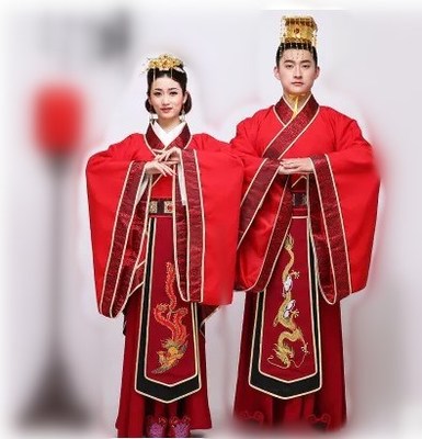 婚礼嫁衣男女舞台贵妃新郎古装