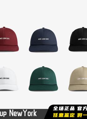 正品 Aime Leon Dore SS25 Core Logo Hat 经典刺绣 纯棉软顶帽子