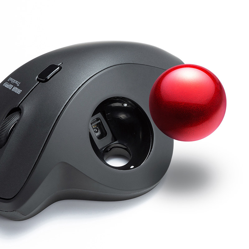 일본 SANWA 트랙볼 예방 마우스 손 무선 마우스 자동 노트북 데스크탑 컴퓨터 유선 마우스