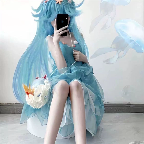 王者荣耀cosplay美人鱼朵莉亚cos游戏动漫C服女装套装新版私设